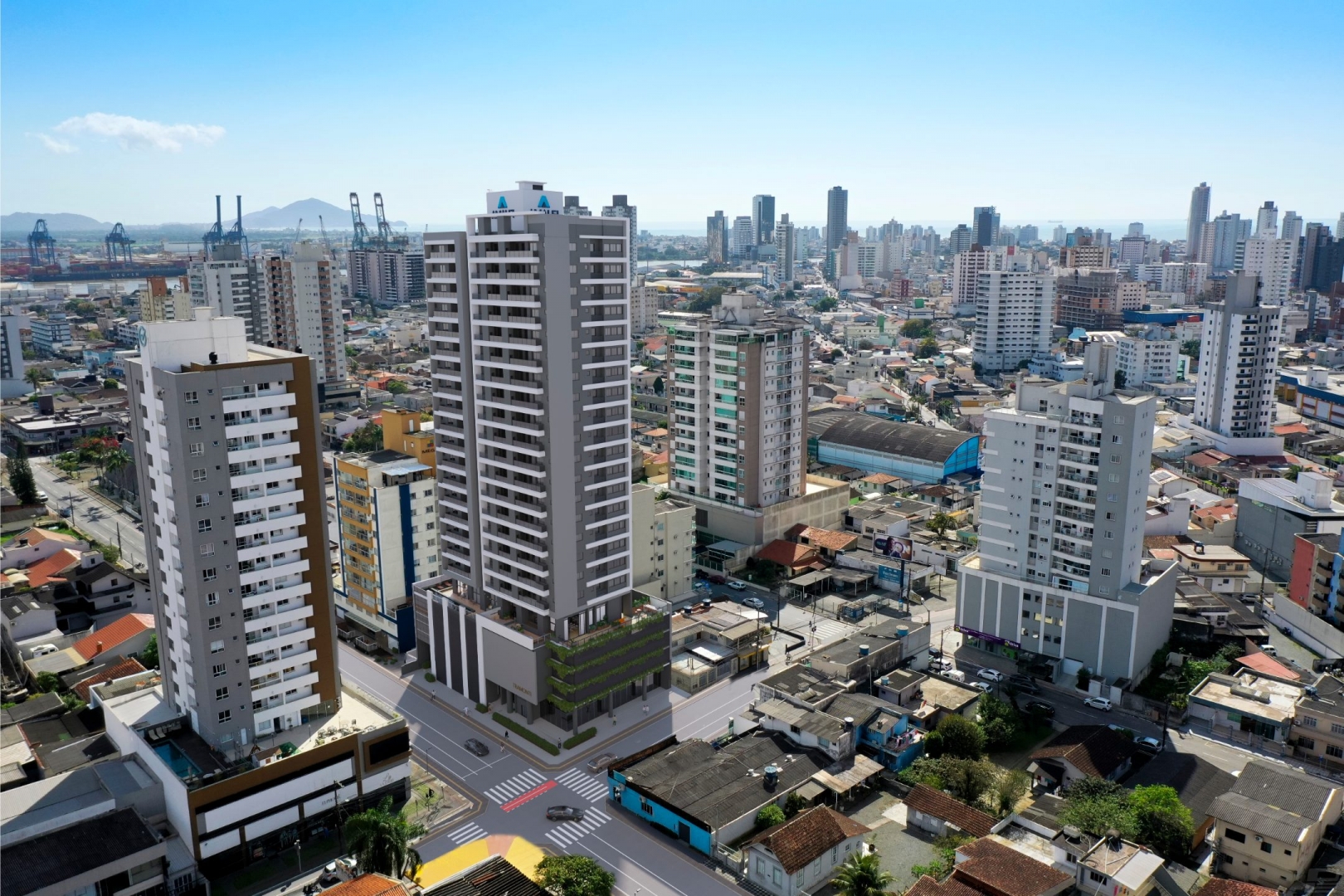 Tramonti Residenza 2 e 3 dorm - Vila Operária Itajaí - Lançamentos | Adriana Magalhães Corretora CRECI 35.366